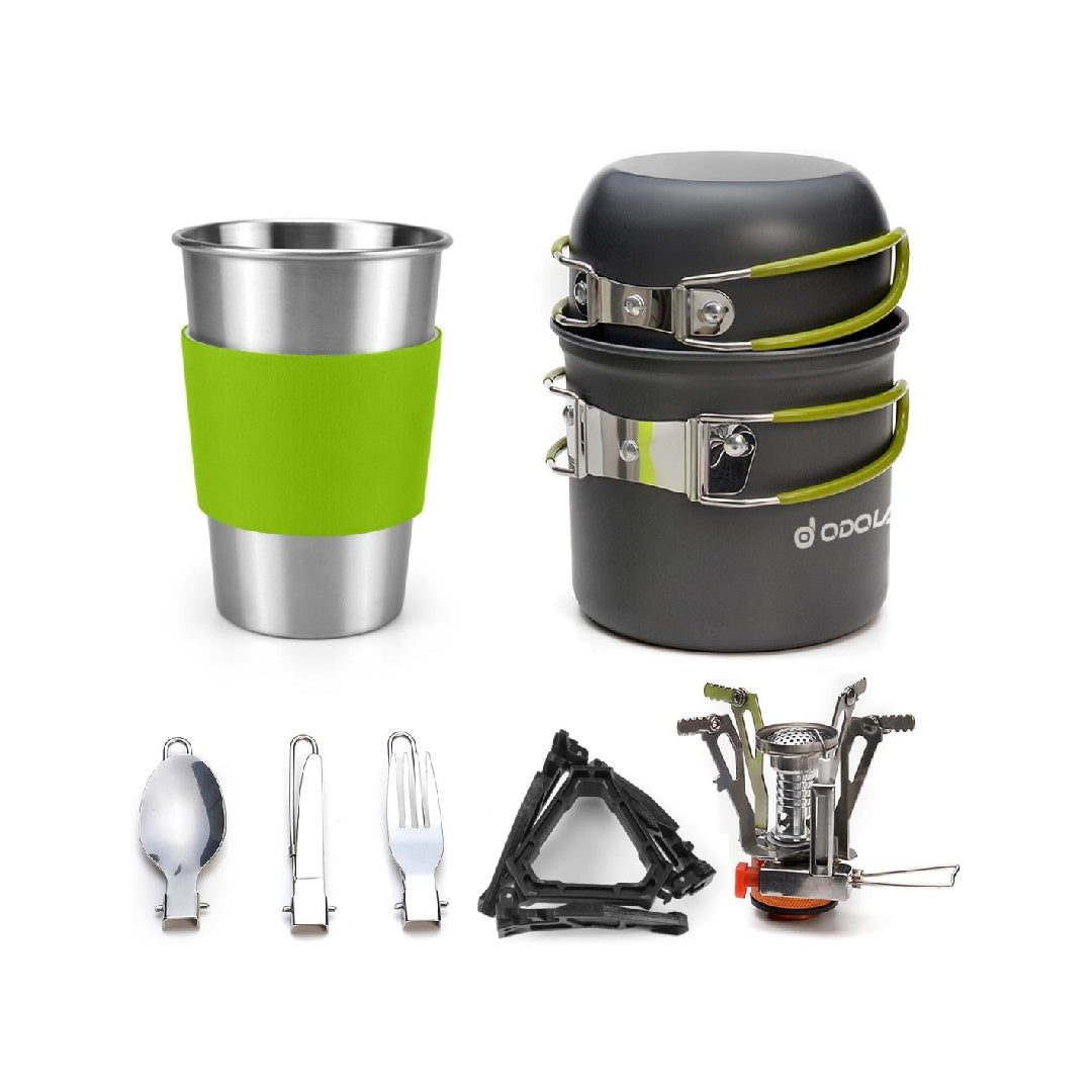 Odoland Camping Cooker Stove for Outdoor Camping Hiking and Picnic