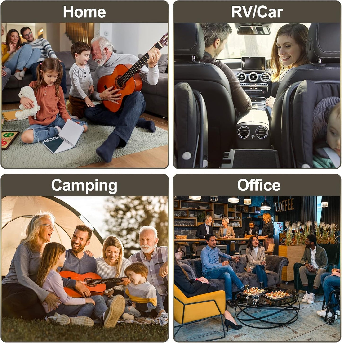 276-piece first aid kit for home, car, camping, and hiking